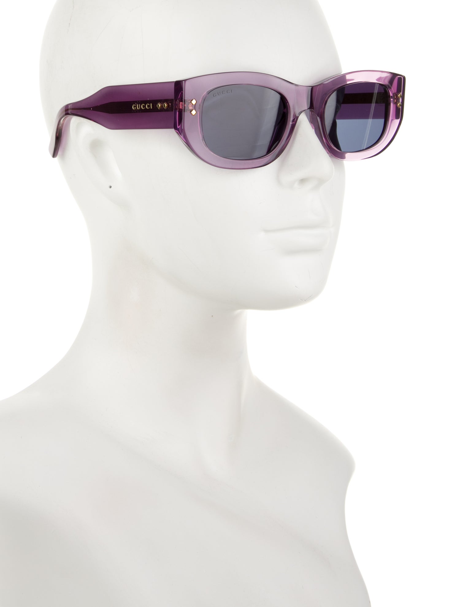 Gucci Square Tinted Sunglasses